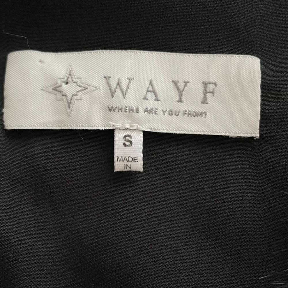 WAYF Faux Fur Black Vest Sz S - Picture 4 of 6